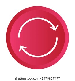 Restart icon vector. Reload, refresh and restart icon  for website design. vector illustration.