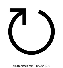 restart outline icon