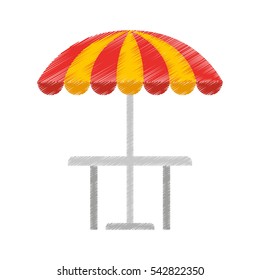 restauran table fast food vector illustration design