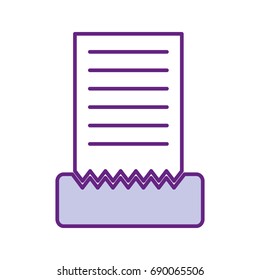 Restaurant account isolated icon
