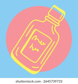 Restaurant alcoholic drink Line art	
