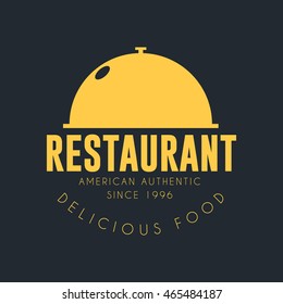 Restaurant badge vector illustration