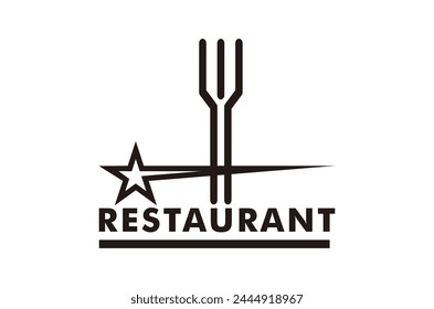 Restaurant bakery logo design inspiration vector