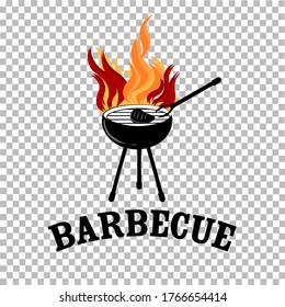 Restaurant, barbecue grill, grilled meat on the grill with grill, serving hot meat on a fire. Banner template,
business cards, menu covers for a cafe. Vector image.