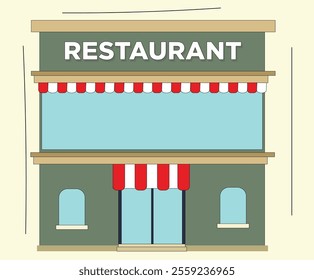 restaurant and bistro building. Restaurant Building 