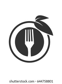 restaurant black logo