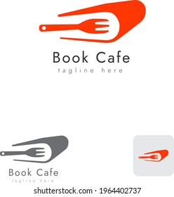 restaurant book café creative vector logo design  
