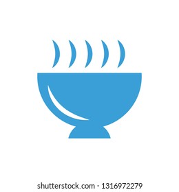 Restaurant bowl vector icon