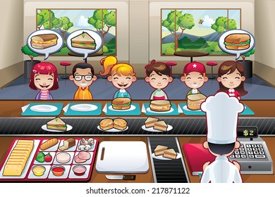 https://image.shutterstock.com/image-vector/restaurant-boys-girls-kids-cartoon-260nw-217871122.jpg