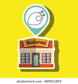 restaurant building food
