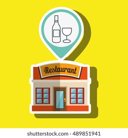 restaurant building food