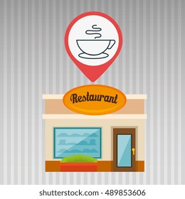 restaurant building food
