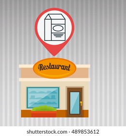 restaurant building food