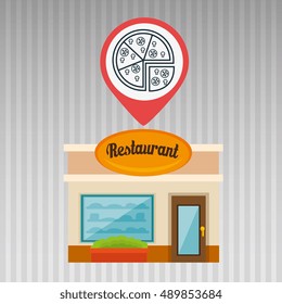 restaurant building food