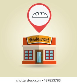 restaurant building food
