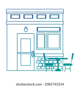 restaurant building front facade