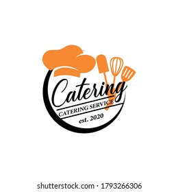 Restaurant Business Catering Service Logo Template Vector