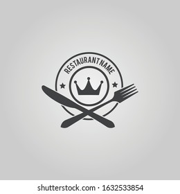 restaurant cafe and bar logo vector template