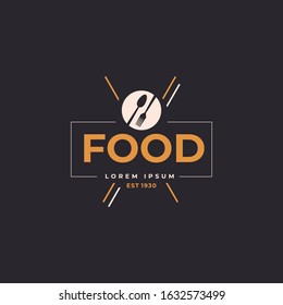 restaurant cafe and bar logo vector template