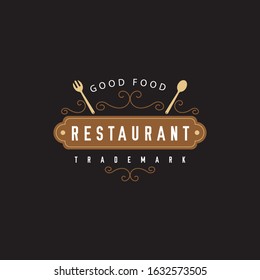 restaurant cafe and bar logo vector template
