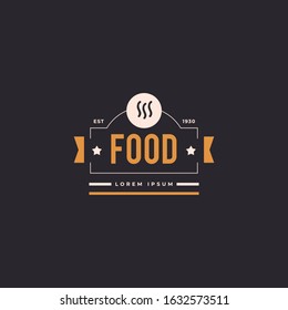 restaurant cafe and bar logo vector template