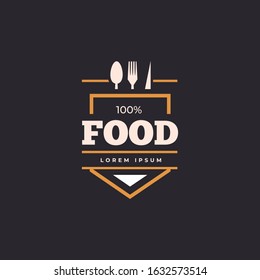 restaurant cafe and bar logo vector template