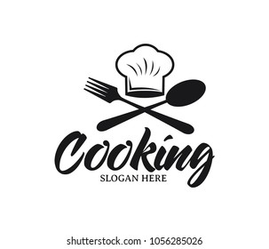 Hat Chef Logo Restaurant Symbol Cafe Stock Vector (Royalty Free) 2000822594