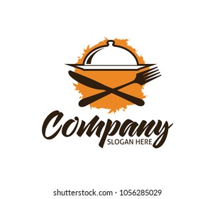 restaurant cafe bistro cooking chef vector logo design template
