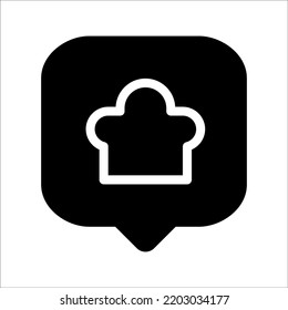 restaurant, cafe icon set, on white background, eps 10.