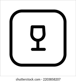 restaurant, cafe icon set, on white background, eps 10.