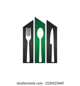 Restaurant and cafe logo design template