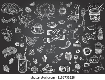 Restaurant cafe menu. 