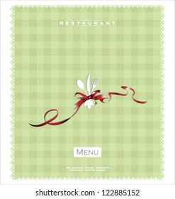 Restaurant or cafe menu design