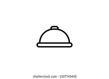 Restaurant, cafe menu line icon , simple design