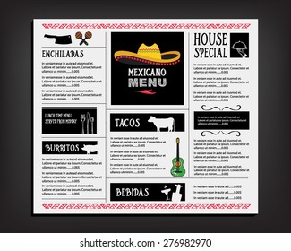 Restaurant cafe menu, template design. Food flyer. 
