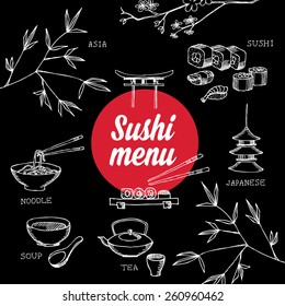 Restaurant cafe menu, template design.Vector illustration.