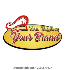 
RESTAURANT OR CAKE VECTOR LOGO