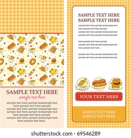 restaurant card