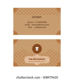 Bakery Business Card Pastry Template Images Stock Photos Vectors Shutterstock