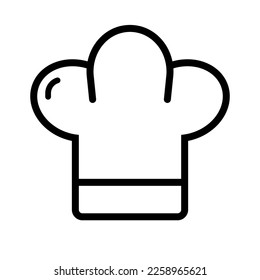 Restaurant chef hat icon. Chef hat. Vector.