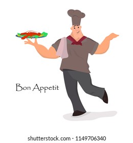 Restaurant Chef Illustration