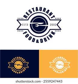 restaurant, chef, kitchen, food logo and vectors