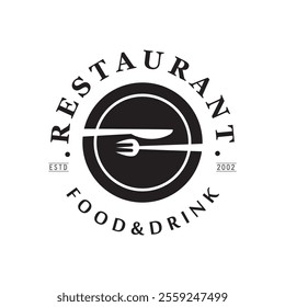 restaurant, chef, kitchen, food logo and vectors