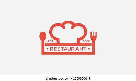 Restaurant Chef Logo icon Design illustration