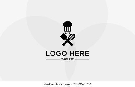 Logo-Vorlage für das Restaurant-Chef-Logo