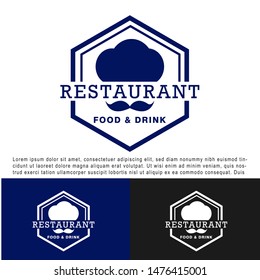 Restaurant Cheff Logo Design Vector 