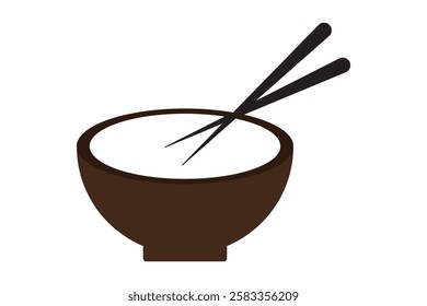 restaurant chopsticks icon in black style isolated on white background. restaurant chopsticks symbol vector illustration, restaurant chopsticks monochrome flat pictogram