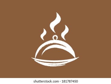 restaurant cloche icon