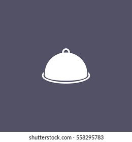Restaurant cloche icon