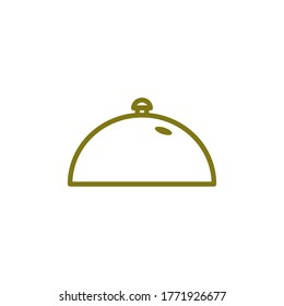 restaurant cloche vector design template illustration